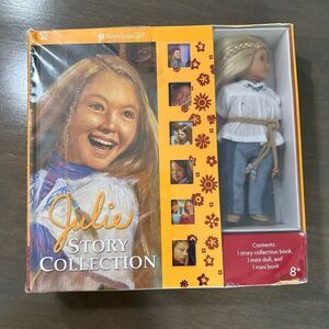 American Girl Julie Albright Story Collection with Mini Julie Doll NEW